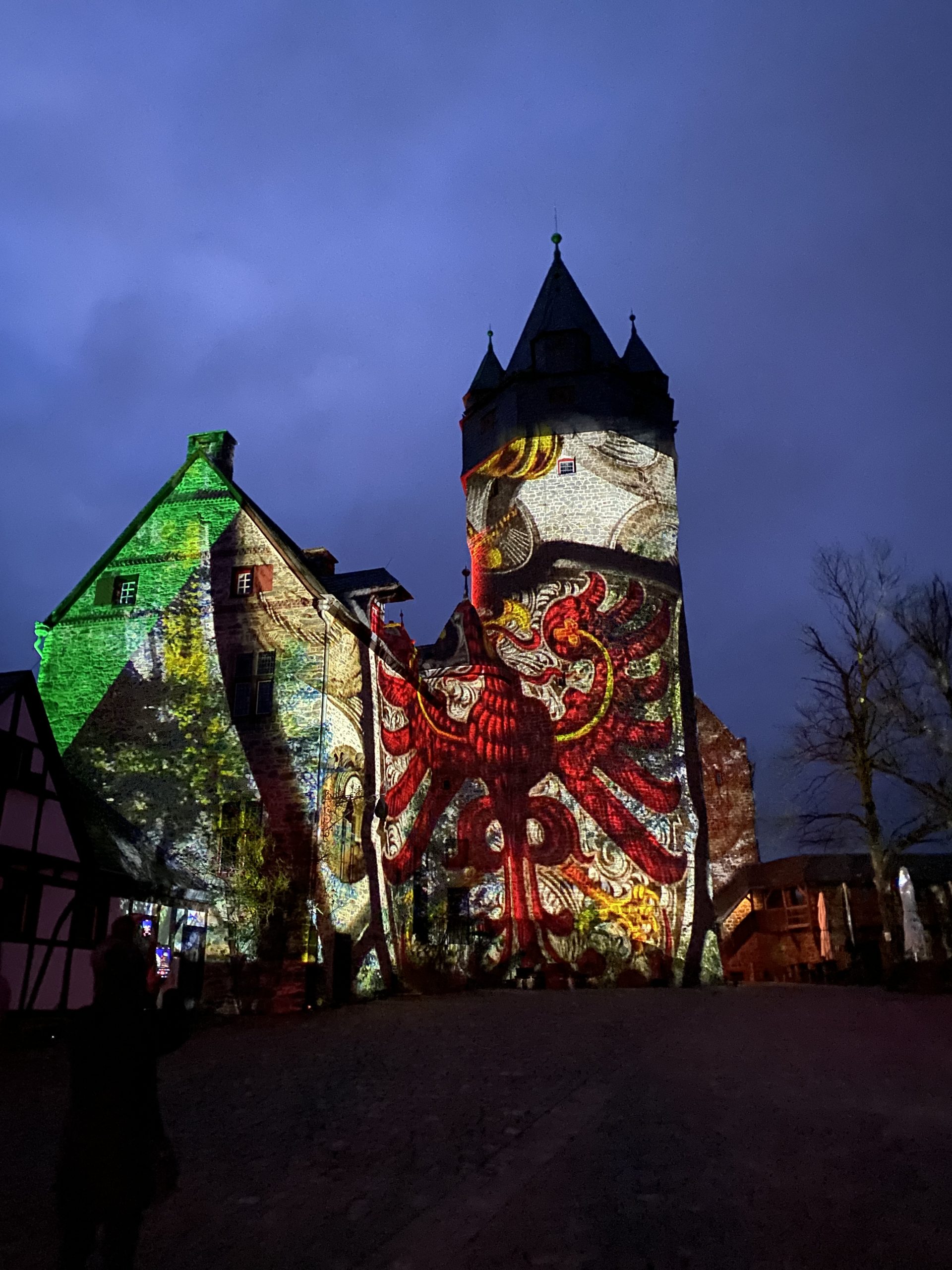 Illumination Burg Altena 2021